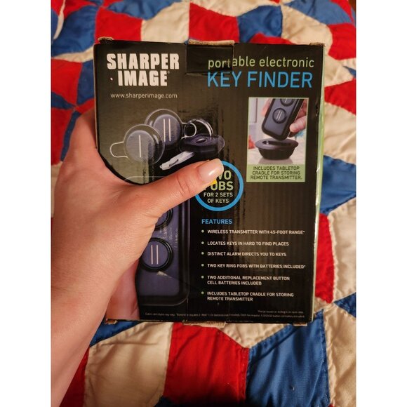 Sharper Image Portable Electronic Key Finder NWT - Picture 2 of 4